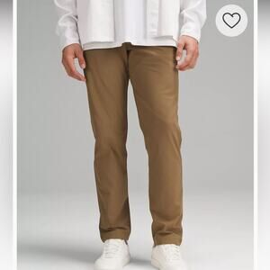 LULULEMON Men's ABC Classic-Fit 5 Pocket Pants Warpstreme Artifact Brown